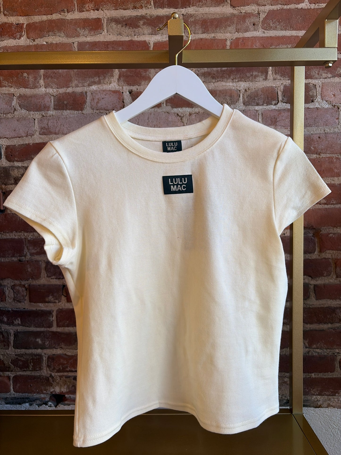 White Lulu Mac Tee