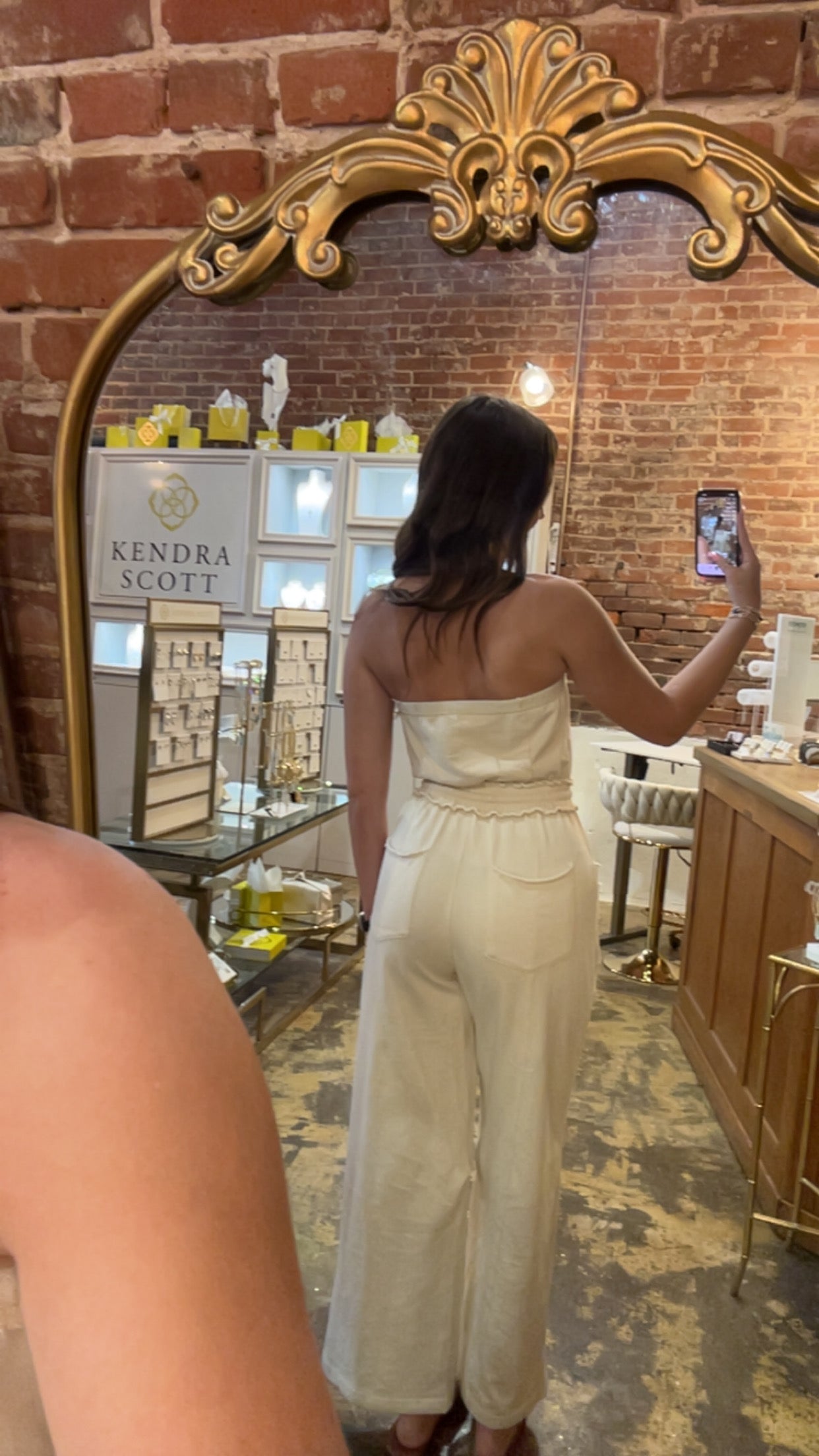 Washed Luxe Refinded Urban Strapless Jumpsuit