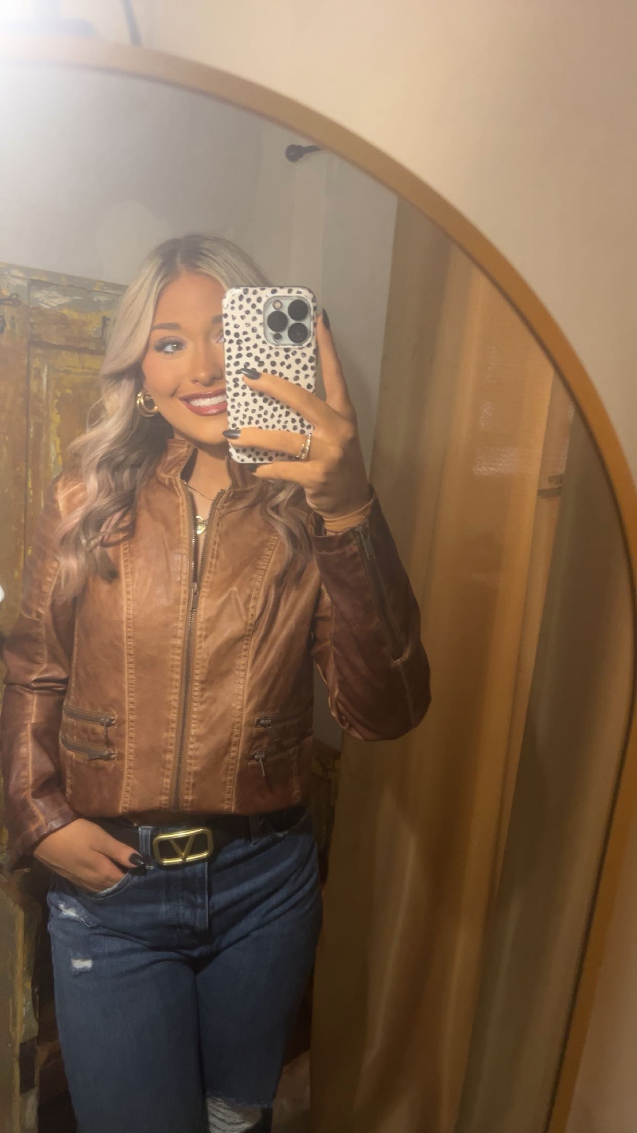 Brown Leather Jacket