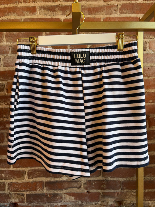 Striped Lulu Mac Shorts