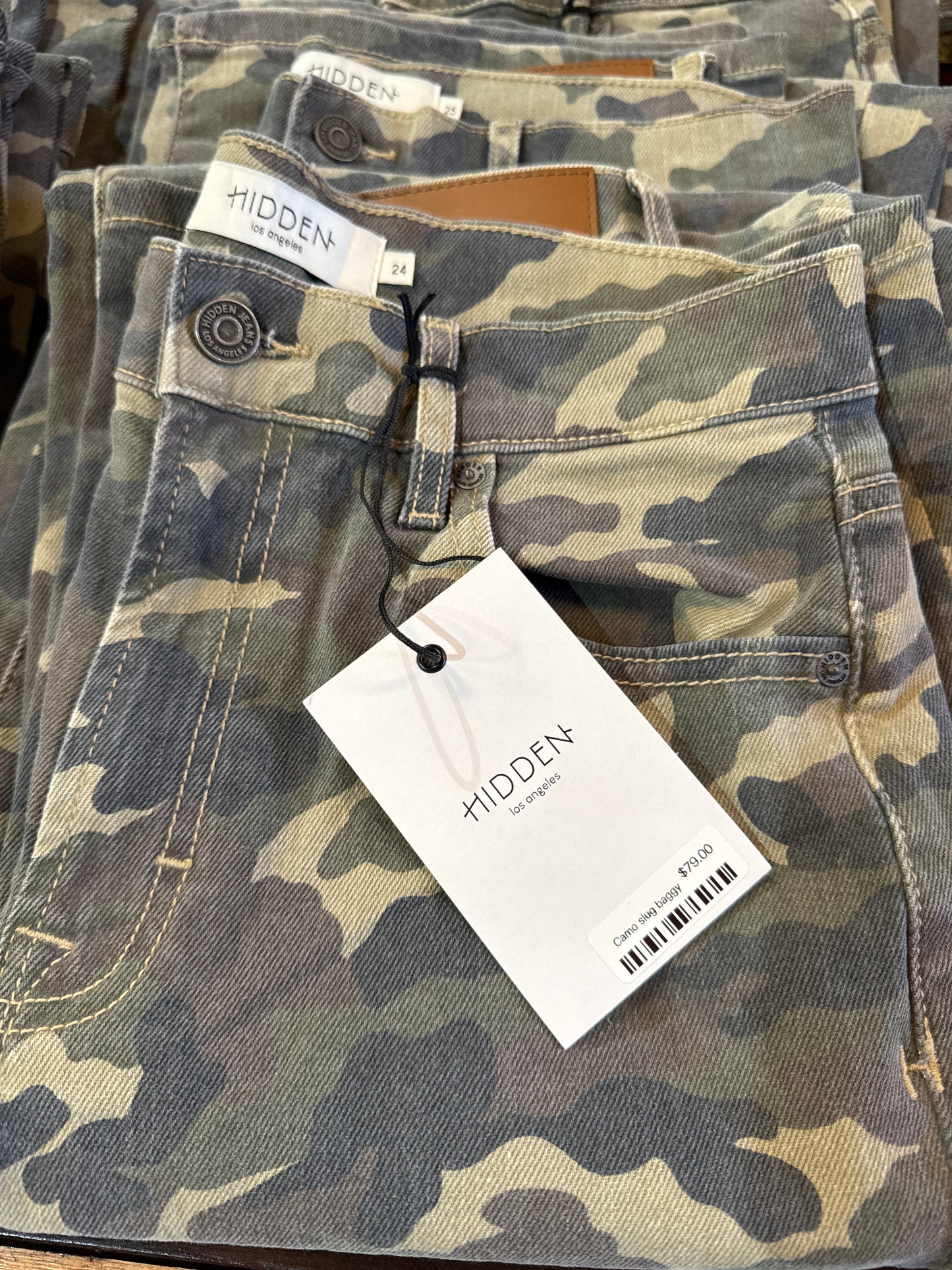 Hidden camo jeans