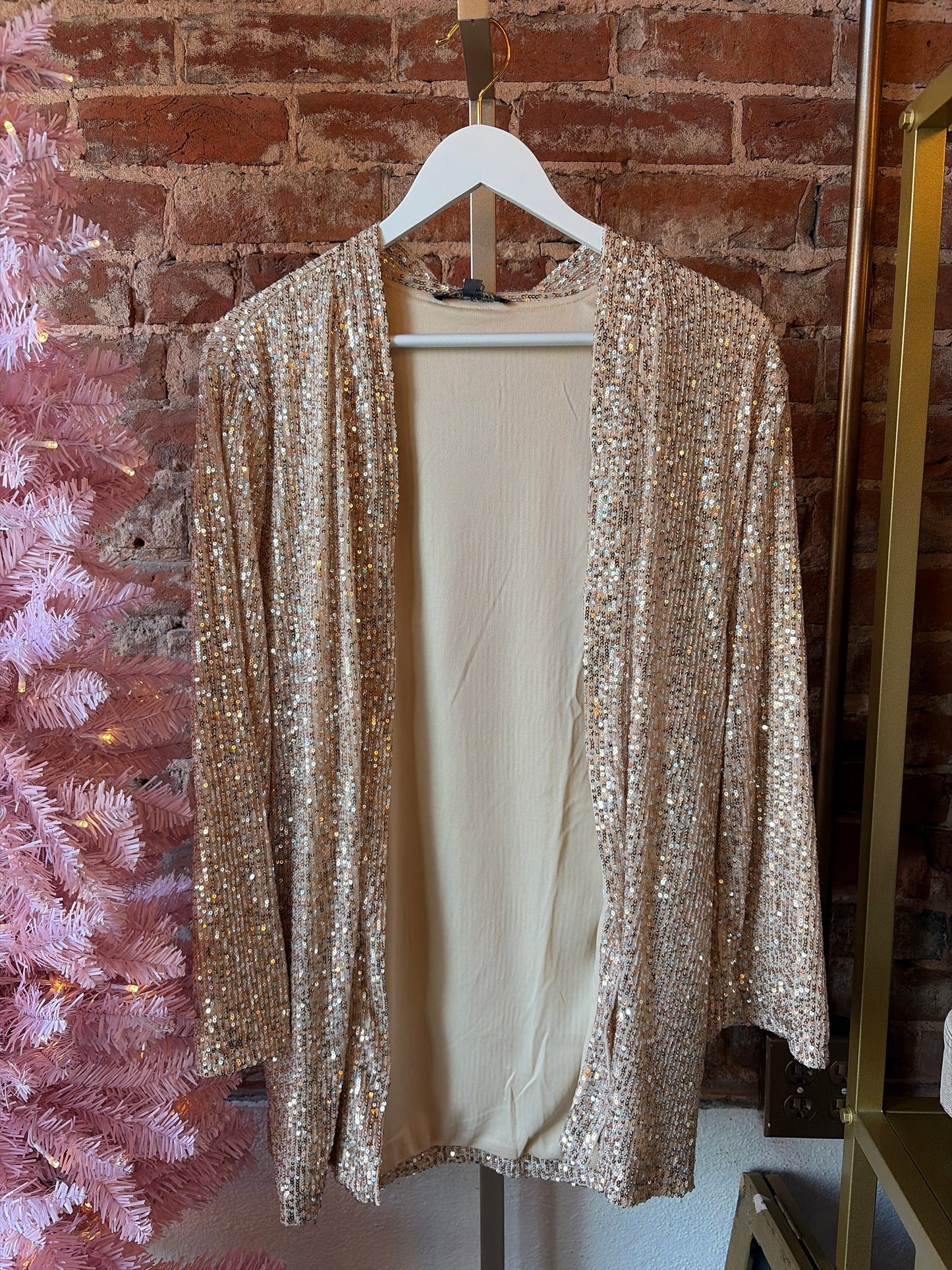Sequin Sweater￼