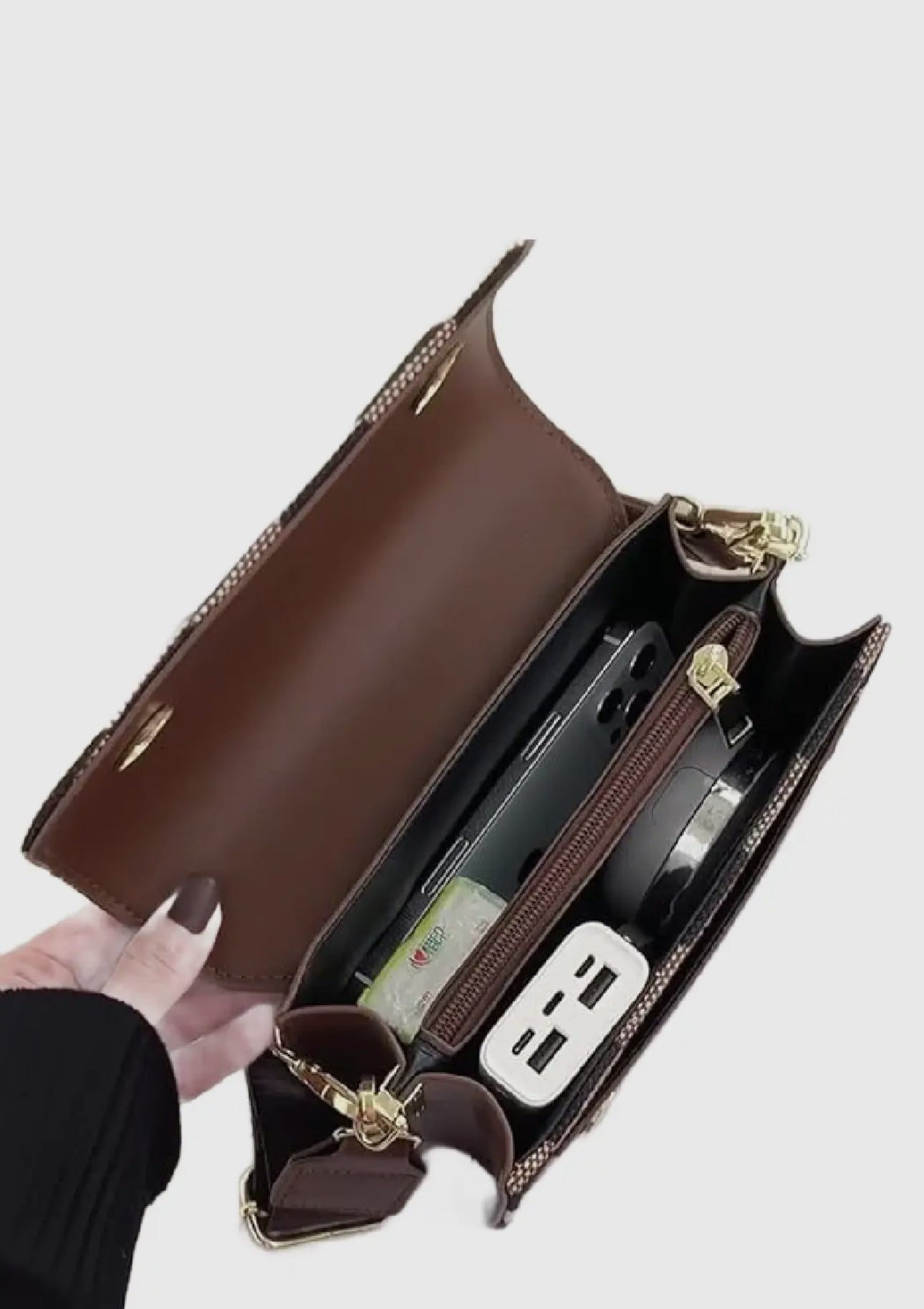 LV embellished cross body