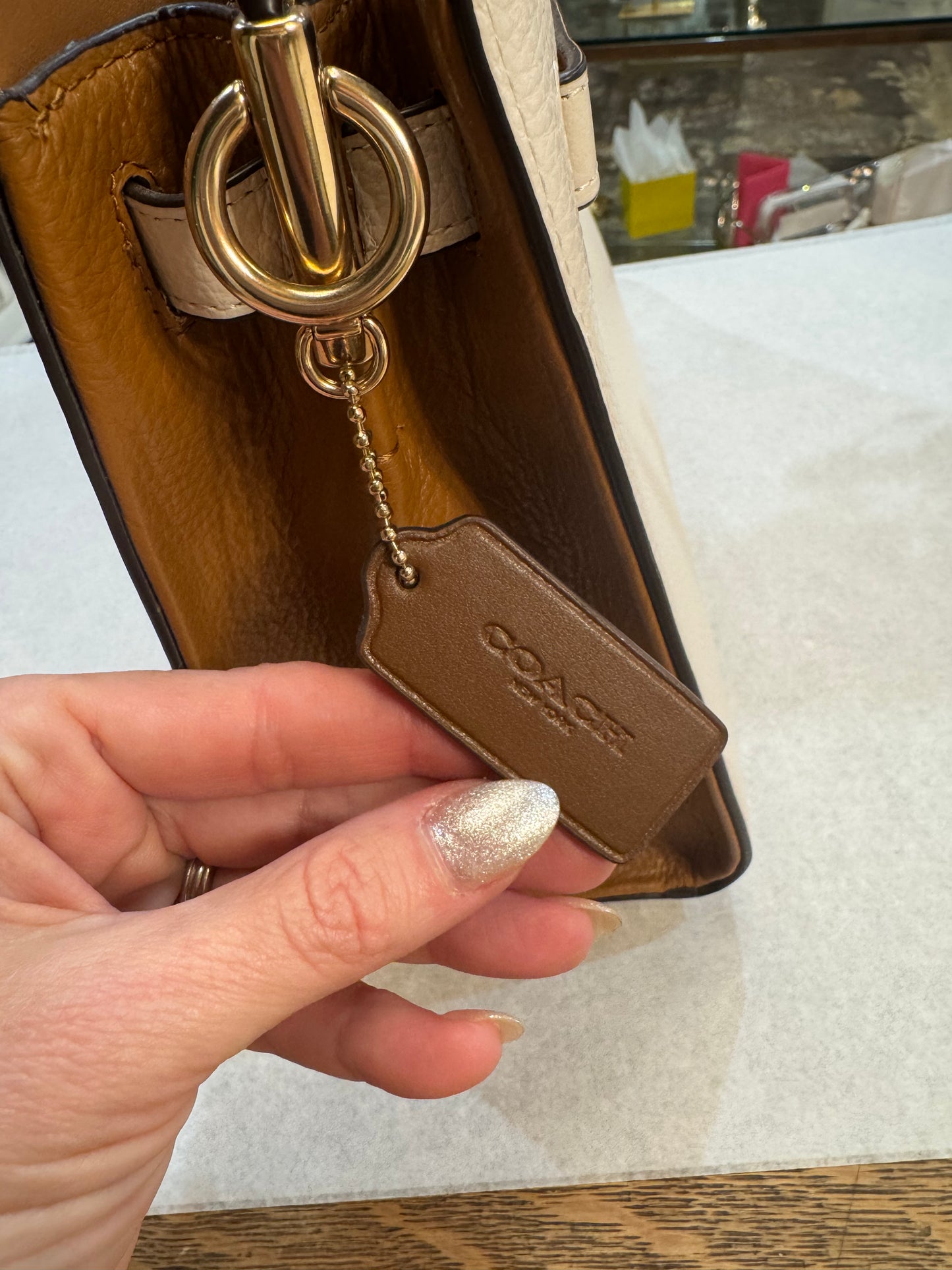 Authentic coach purse