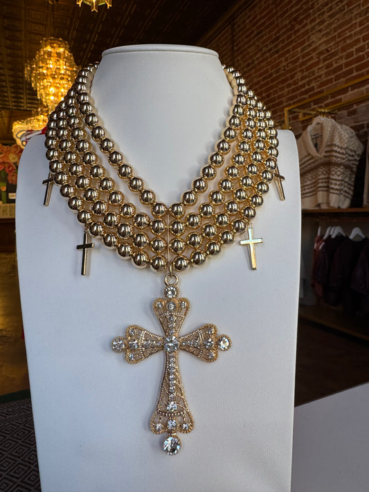 Cross statement piece