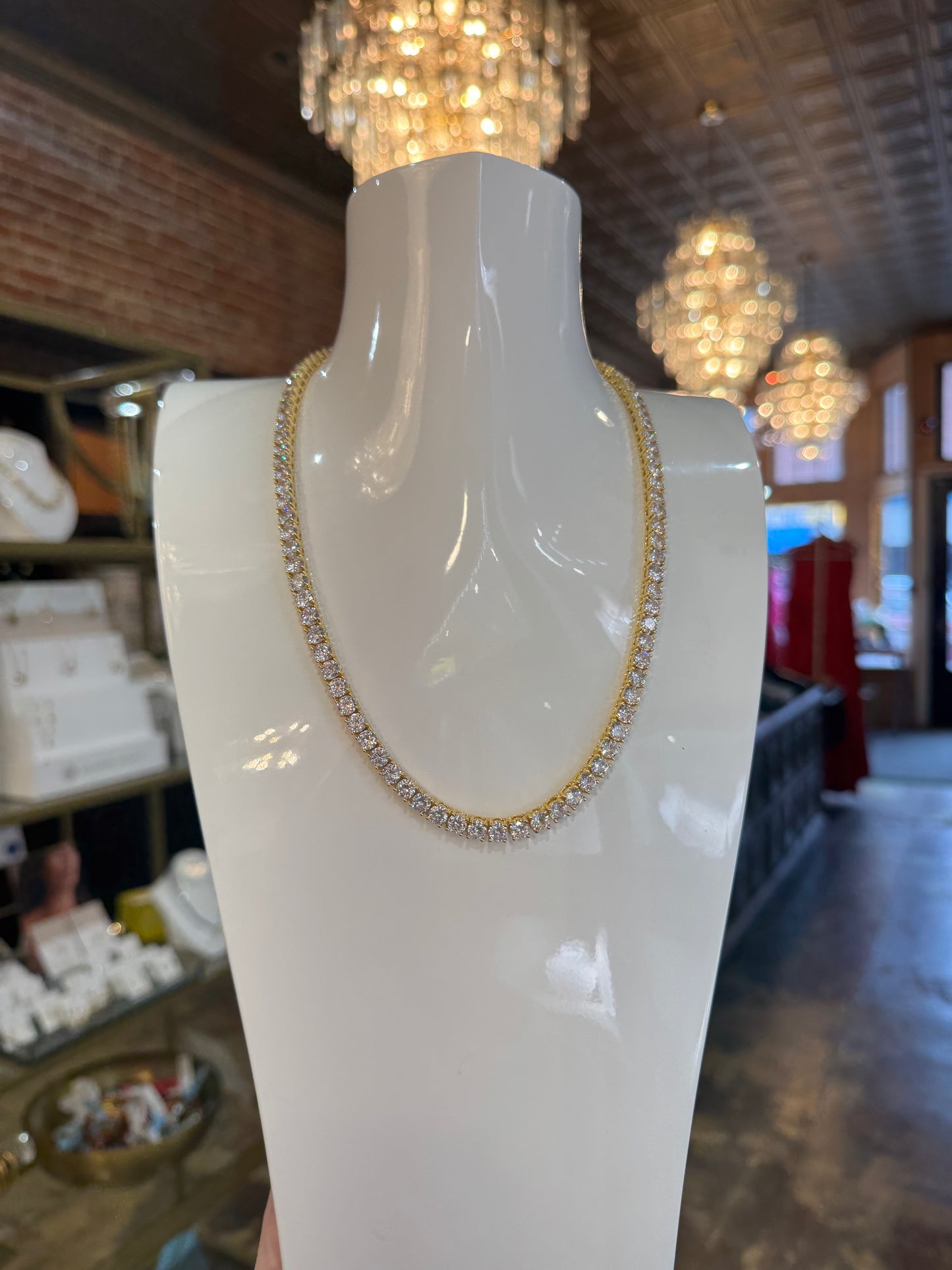 20” 5mm cubic zirconia tennis